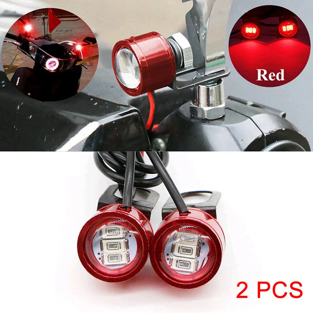 

3SMD LEDs Rearview Mirror Light 5630 Accessories Aluminum DRL Eagle Eye