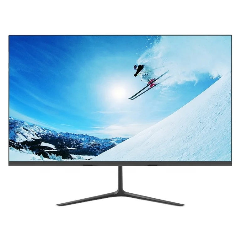 安い LEDディスプレイパネル,23.8インチ,75hz,1080p,16:9フレームレス,ワイドコンピュータ,PCモニター