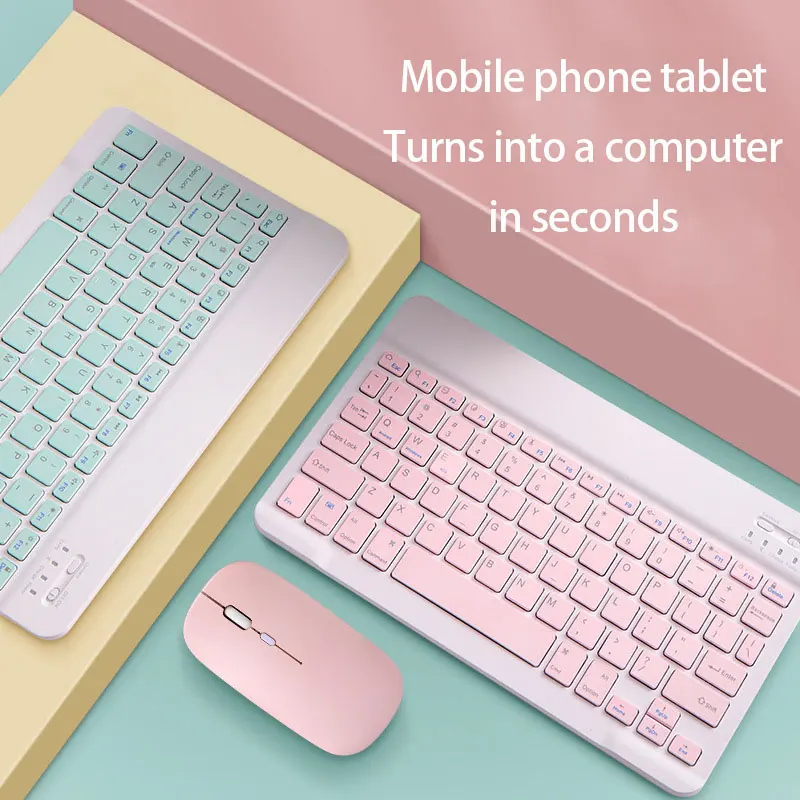 Bluetooth клавиатура мышь беспроводная и планшетный компьютер ноутбук Ipad Pro для Android