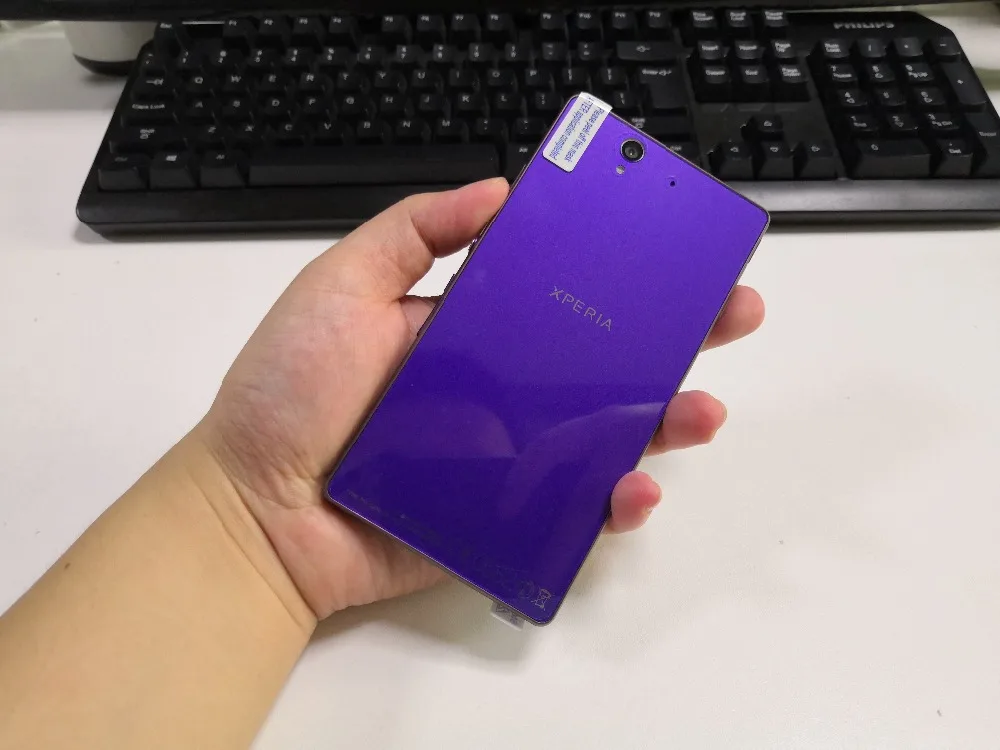 Мобильный телефон sony Xperia Z L36h C6602 C6603 3G и 4G, четырехъядерный сенсорный экран 5,0 дюйма, 2 Гб ram, 16 ГБ rom с камерой 13,1 МП