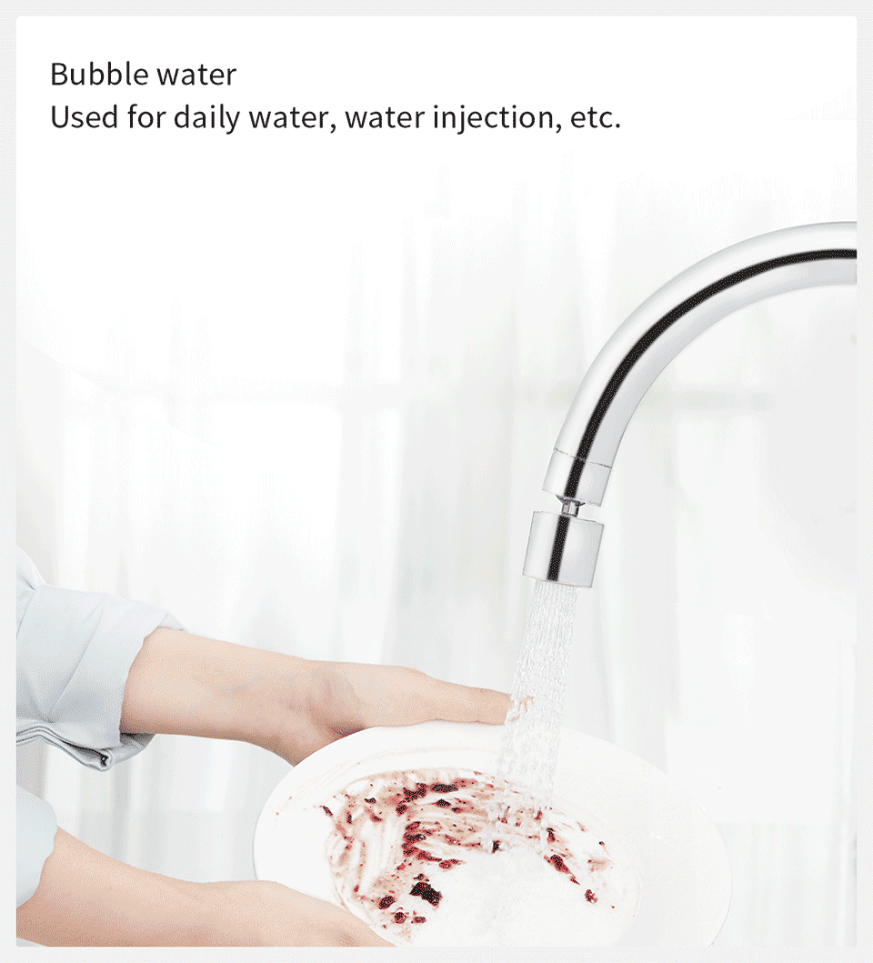 Xiaomi Youpin Dabai 360 градусов двойной функциональный смеситель сопла Bubbler