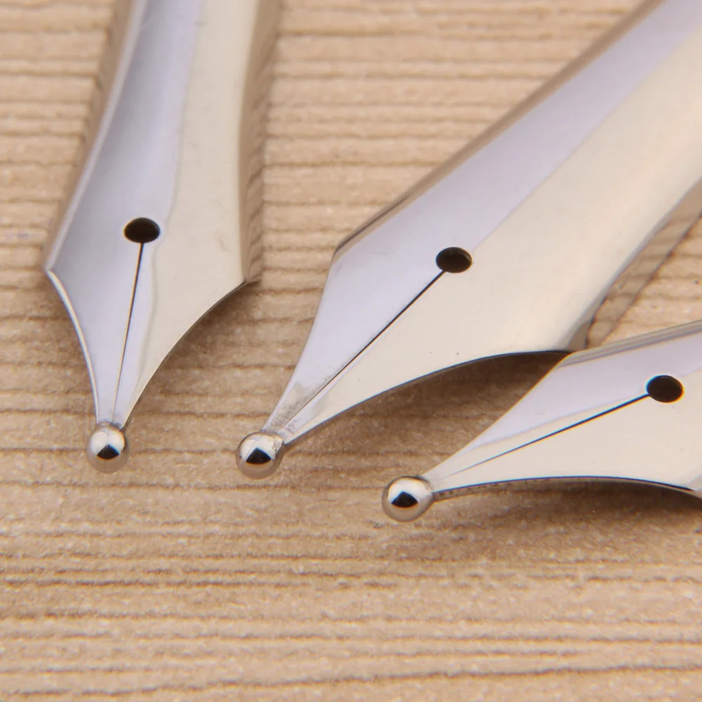 Manual Polishing 35 Nib Big Grain 1.2mm 1.5mm Standard Fountain Pen Stainless Steel