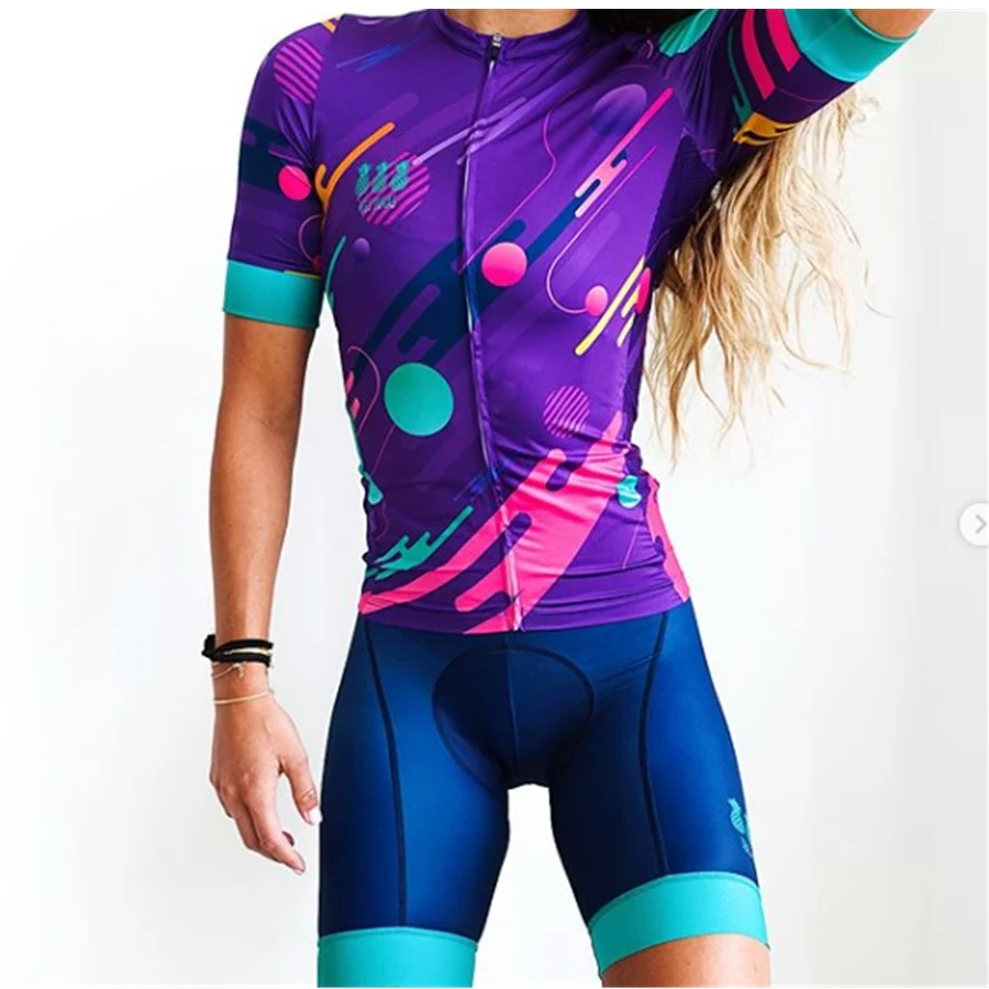 Ropa de ciclismo mtb hombre bib ciclyng комплект летней спортивной одежды для женщин - Цвет: Коричневый