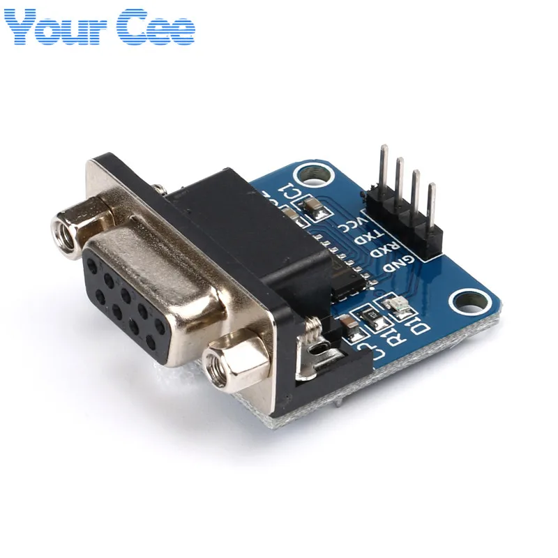 RS232 уровень к TTL Женский последовательный порт конвертер Модуль последовательной