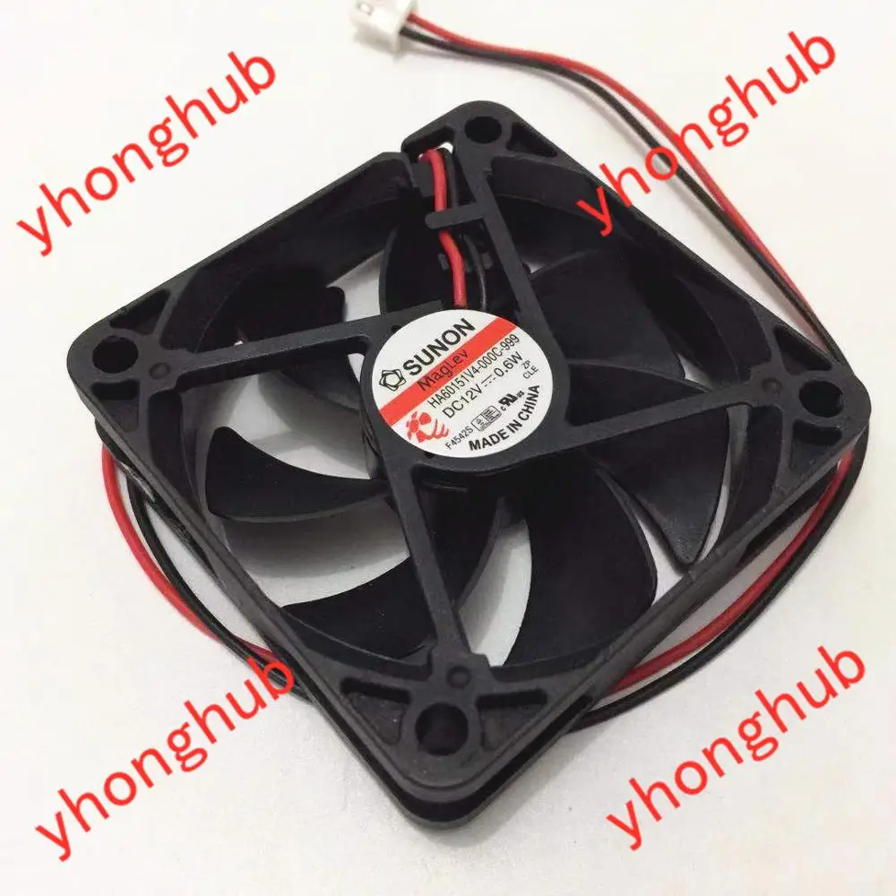 SUNON HA60151V4-000C-999 DC 12V 0 6 W 60x60x15mm вентилятор охлаждения сервера | Компьютеры и офис