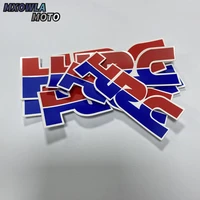 set reflective motorcycledecals tank stickers for honda hrc