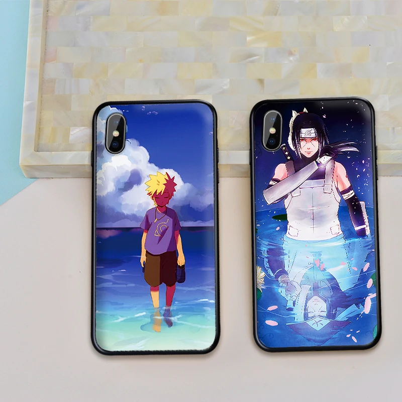 Naruto Phone Case For Xiaomi Mi6 8 Lite SE MAX 3 9E 5X 6X F1 A1 A2 6 Soft Silicone Cases Cover | Мобильные телефоны и