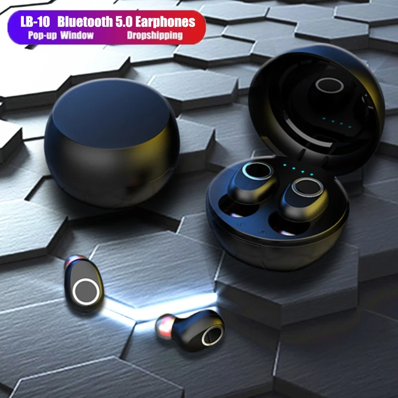 Беспроводные наушники Bluetooth 5 0 для Iphone Xiaomi Redmi Samsung Android IOS 8D стереонаушники чехол