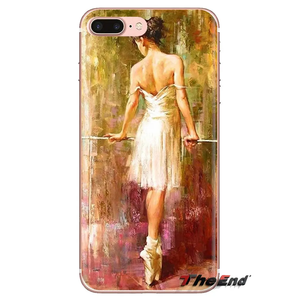 Прозрачные чехлы из ТПУ для балета сексуальные женские танцевальные Чехлы huawei mate