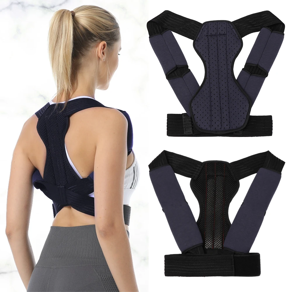 Корректор осанки на спине поддержка спины позвоночника коррекция облегчение