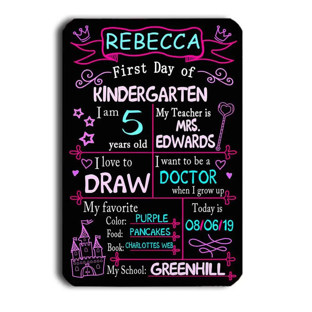 Декоративные диаграммы роста милый маленький медведь меловая доска стиль