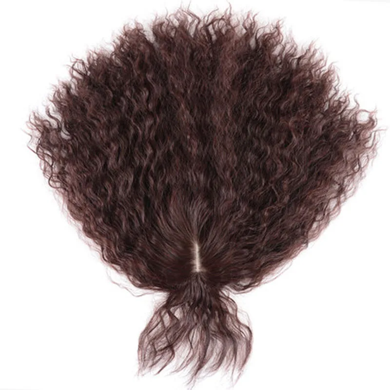 AILIADE черные коричневые искусственные человеческие волосы синтетические