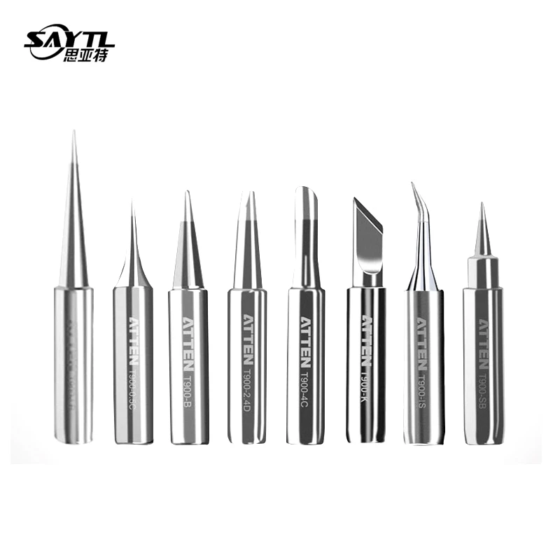 

ATTEN soldering iron tip High Quality 900M-T series Lead Free Copper Tips Soldering BGA Welding Tips for 936 Soldering Station