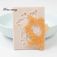 lace fondant silicone molds for baking cake lace mat mold chocolate mold biscuit baking accessoreis cake decorating tools fm2081