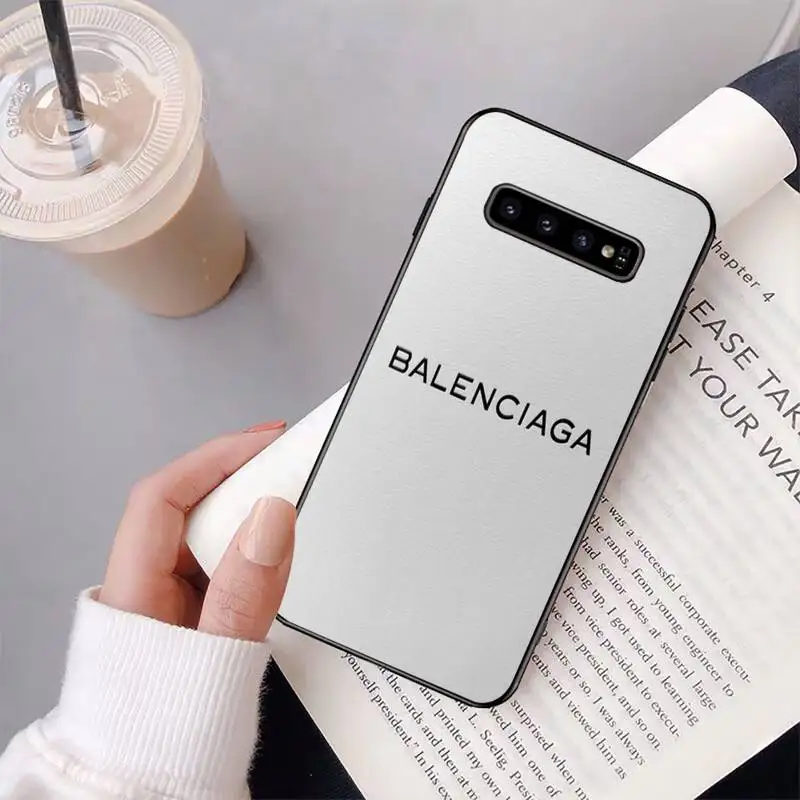 

Fashion B-Balenciagaes Phone Cases For Samsung Galaxy S6 S7 Edge Plus S8 S9 S20Plus S20ULTRA S10lite 2020 S10 Cove Fundas Case