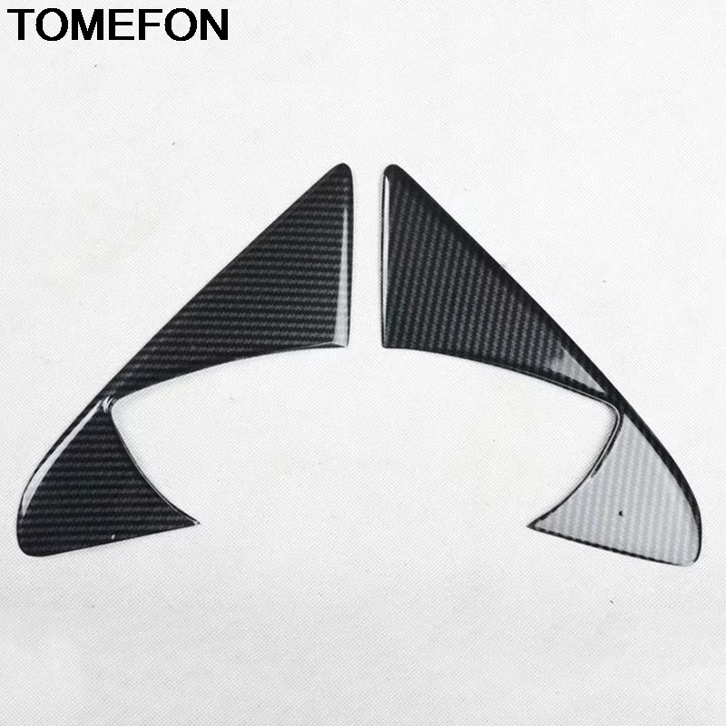 TOMEFON для Jeep Grand Cherokee 2014 2015 ABS углеродное волокно краска красная передняя дверь