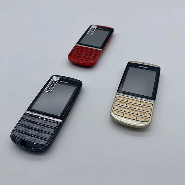 nokia asha 300 n300 refurbished original mobile phones unlocked mobile phone 2 4 3g fmmobile phone refurbished free shippi free global shipping