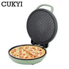 Electric Baking pan 30cm Diameter Double-sided heating Skillet Crepe maker Non-stick coating Pizza bake grill pancake griddle EU