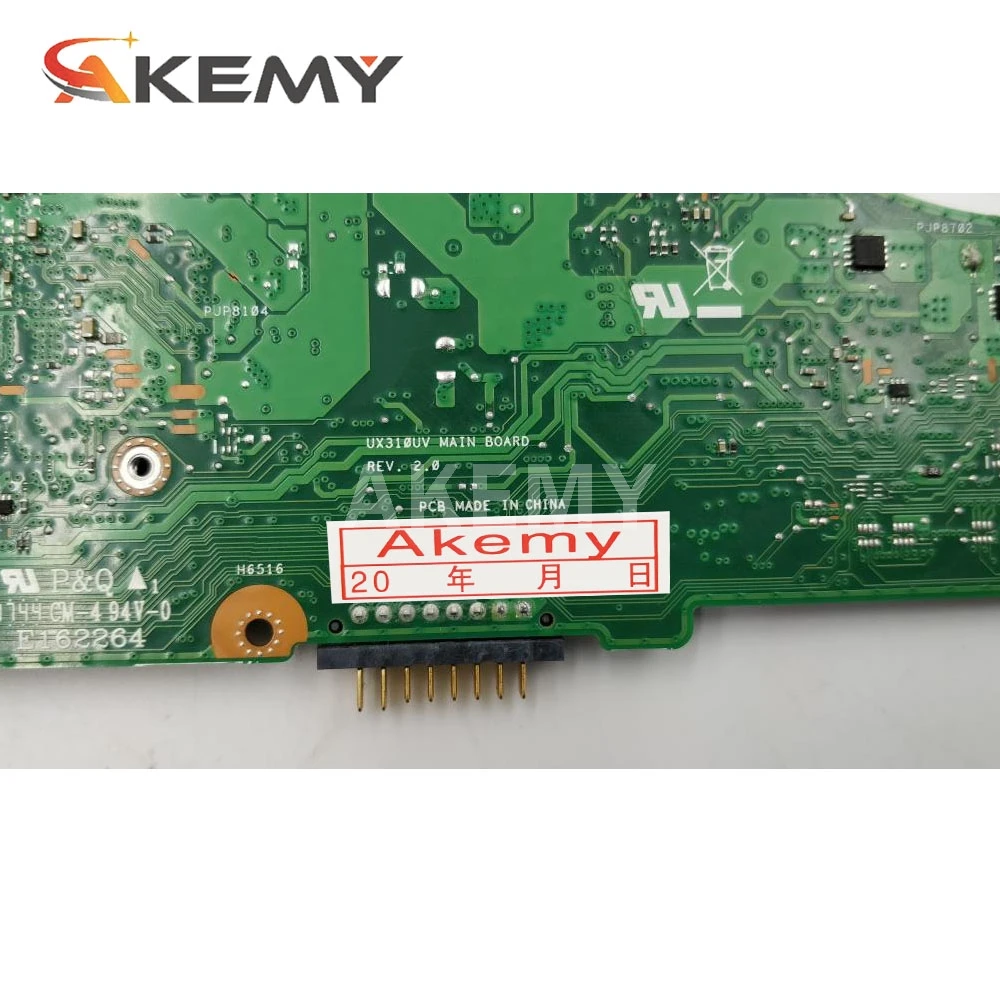 UX310UV материнская плата для ноутбука ASUS ZenBook UX310UQ UX310UQK UX310U оригинальная 8GB-RAM I5-6200U