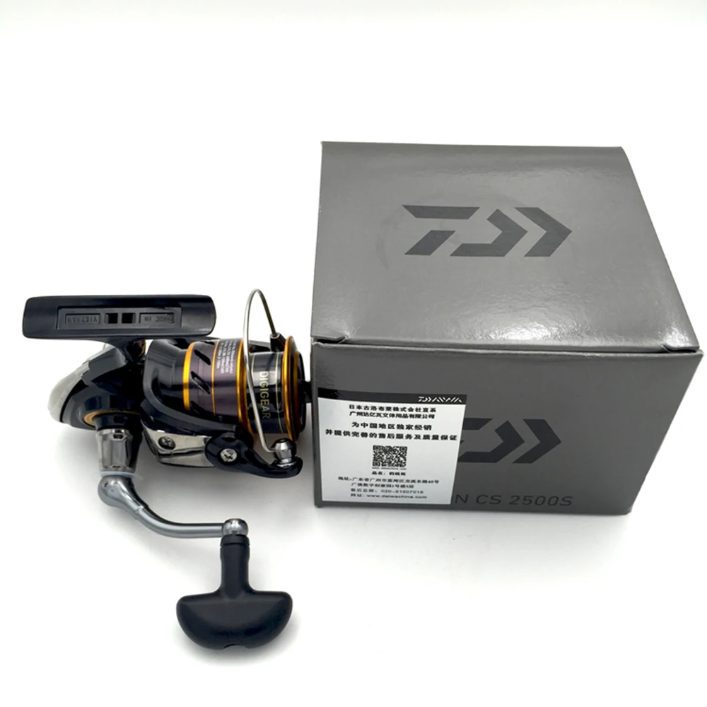 Новая спиннинговая Рыболовная катушка DAIWA 5 3: 1 MISSION CS 2000 S/2500 S/3000 S/4000 S рыболовные