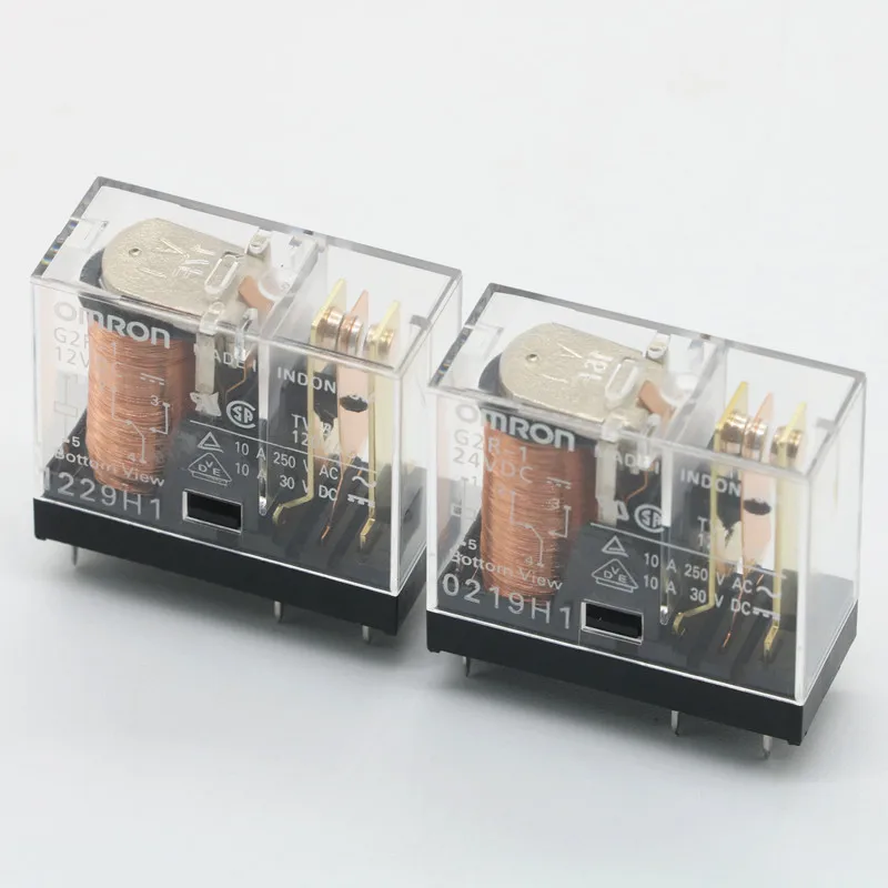 2 шт./лот OMRON Реле G2R 1 12VDC 10A 24VDC 5A E 5VDC 16A 5V 12V 24V 110V 230V|Соединители| |