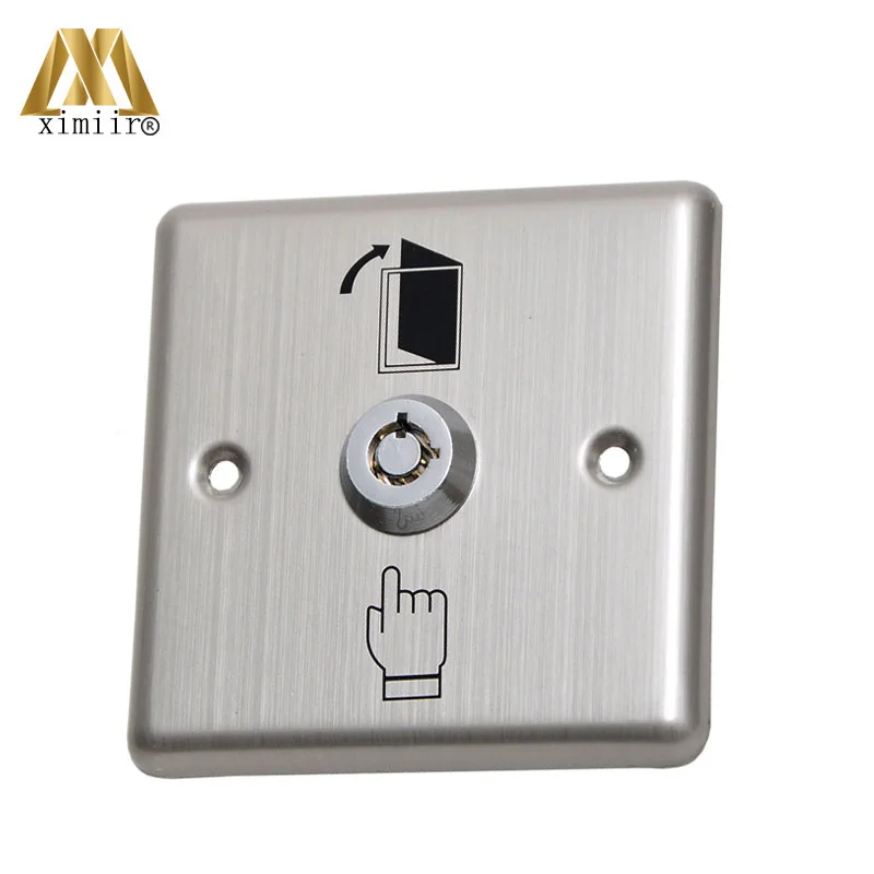 Экстренный переключатель для управления доступом к двери панель из нержавеющей