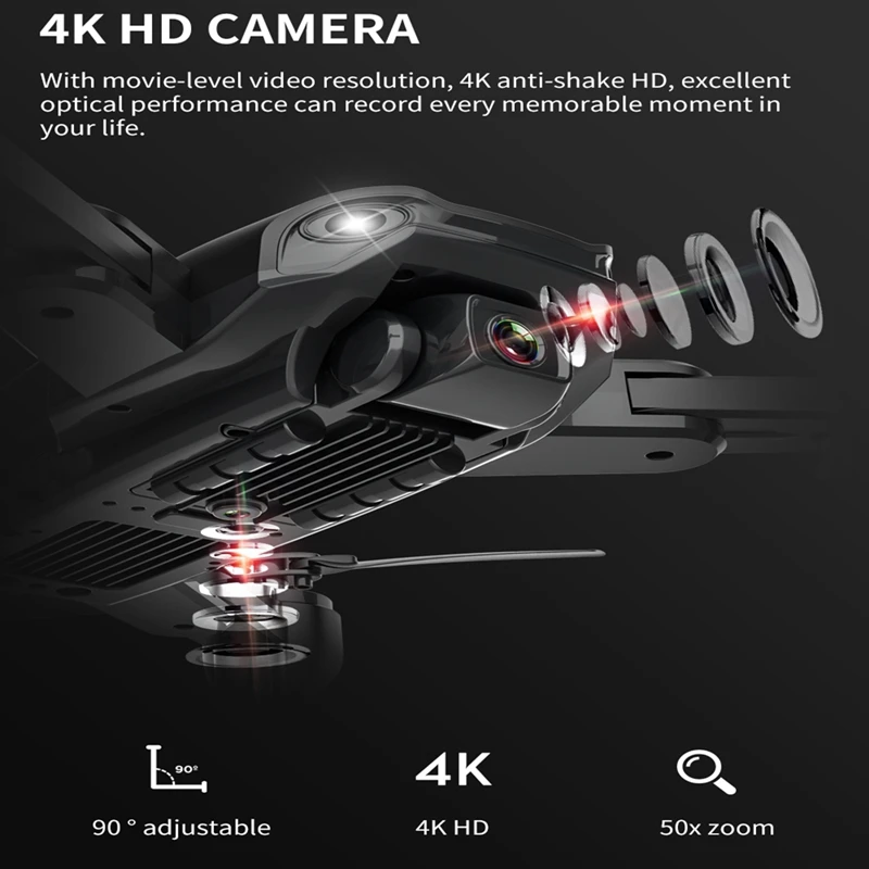 ZLRC SG701/ SG701S Радиоуправляемый GPS Дрон с 5G WiFi FPV 4K двойная HD камера оптический поток