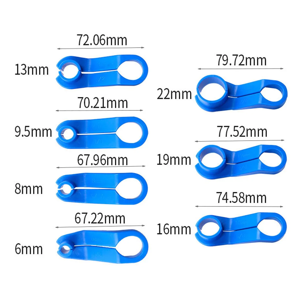 

7pcs Car Vehicle Angled AC Line Disconnect Tool Set Removal Tool Voertuigen Ac Brandstof Lijn Vervanging Brandstof Lijn
