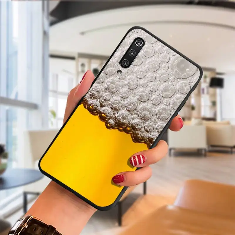 

Beers Alcohol Summer Bubble Phone Case For Samsung S Note20 10 2020 S5 21 30 ultra plus A81 Cover Fundas Coque