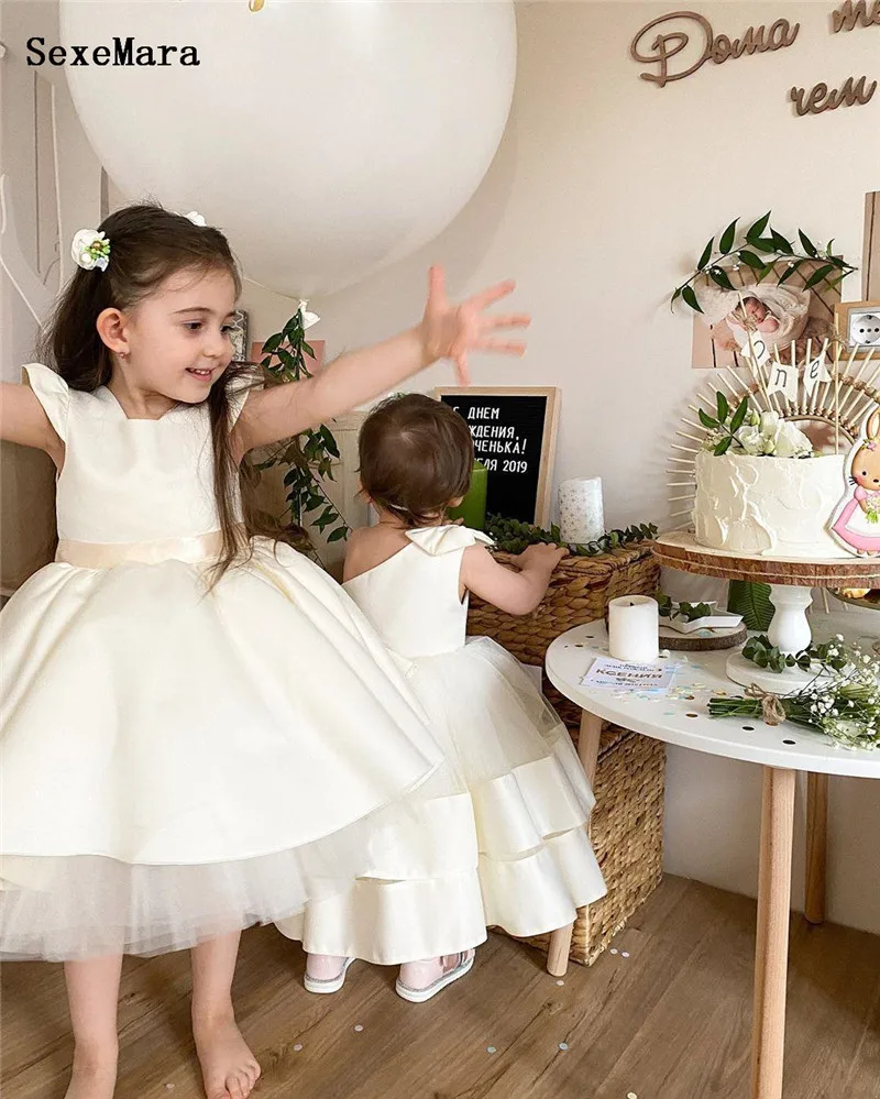 Robe Tutu Pour Bebes Filles Tenue De 1er Anniversaire Vetements De Fete Pour Enfants Robe De Bapteme