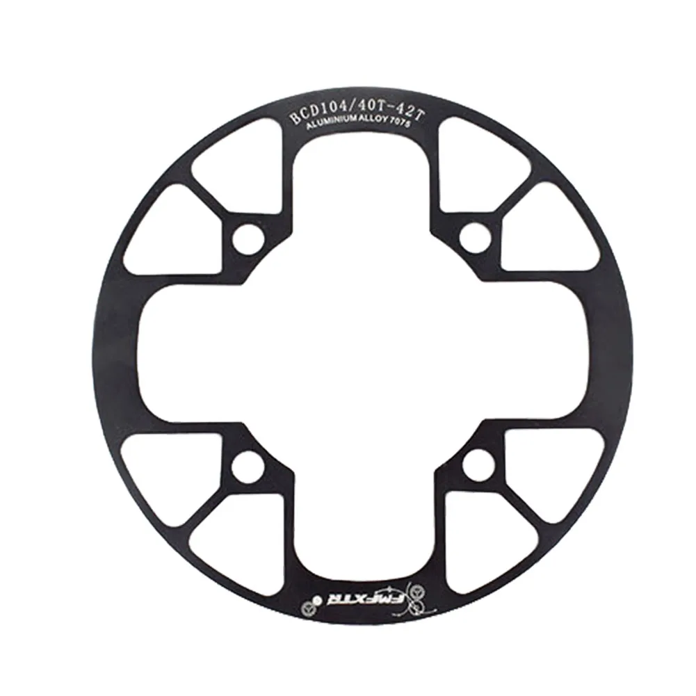 Tooth Guard Cog Wheel Round Easy Install Crankset Bike Accessories Durable Protective Bicycle Sprocket Aluminum Alloy Plate | Спорт и