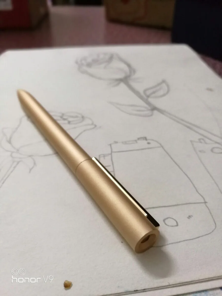 Xiao mi jia металлический чернильное перо mi Pen 0,5 мм авторучка PREMEC гладкая швейцарская заправка mi Kuni японские чернила