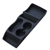 silicone storage box console container center insert box cup glasses holder for tesla model s 2012 17