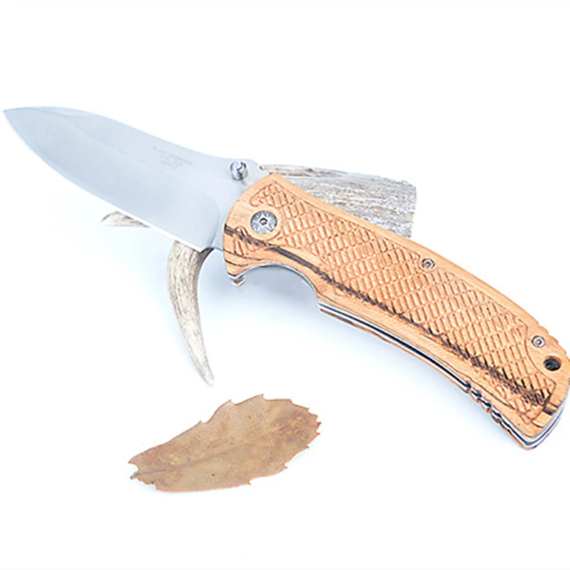 8&quot Folding Knife 440C Titanium Coating Blade Pocket Survival Knives Hunting Tactical Camping Outdoor Tools | Инструменты