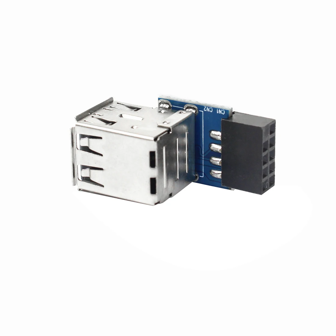 9-контактный переходник для материнской платы на 2 порта USB2.0 двойной USB A с