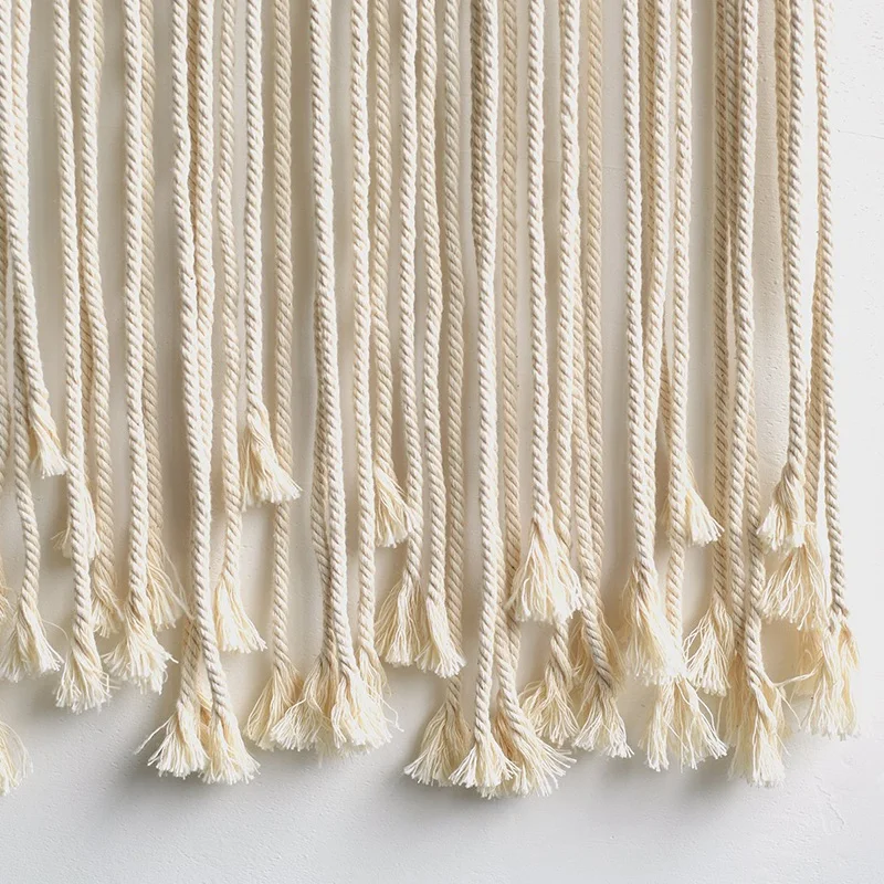 

Macrame Wall Hanging Curtain Boho Style Curtains Backdrop Woven Wall Tapestry Bohemian Home Art Decor Boho Handmade Tapestry