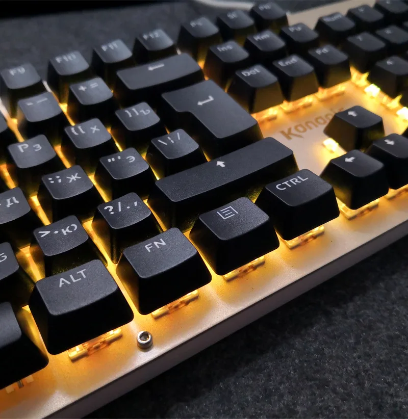 PBT Корейская клавишная крышка s MX Переключатель для logitech Cherry Mx Механическая клавишная крышка 104 клавиш