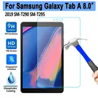 С уровнем твердости 9H планшет пленка из закаленного стекла для Samsung Galaxy Tab A 8,0 2019 T290 T295 T297 SM-T290 планшет защитное стекло экрана с пленочным покрытием
