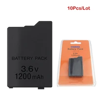 10pcs 3 6v 1200mah rechargeable battery pack for sony psp2000 psp3000 psp 2000 psp 3000 playstation gamepad