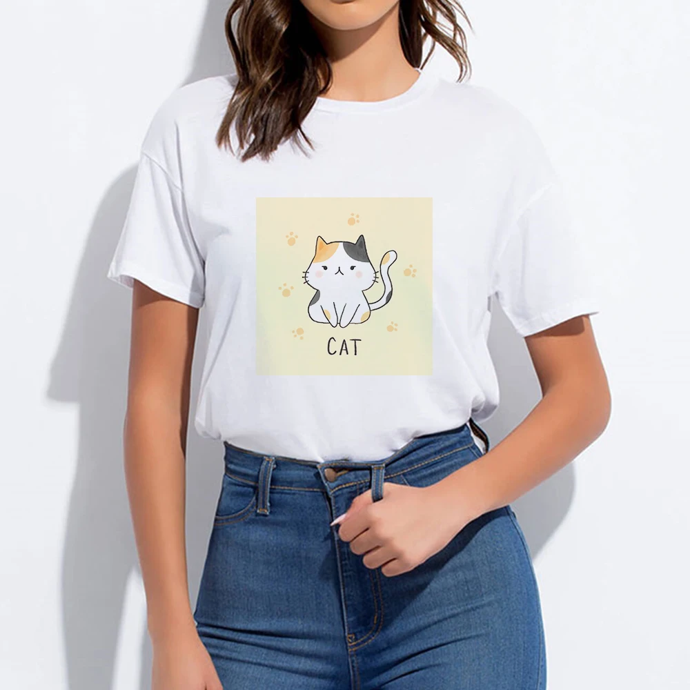 С изображением животных дельфинов Красивая футболка для женщин модные женские