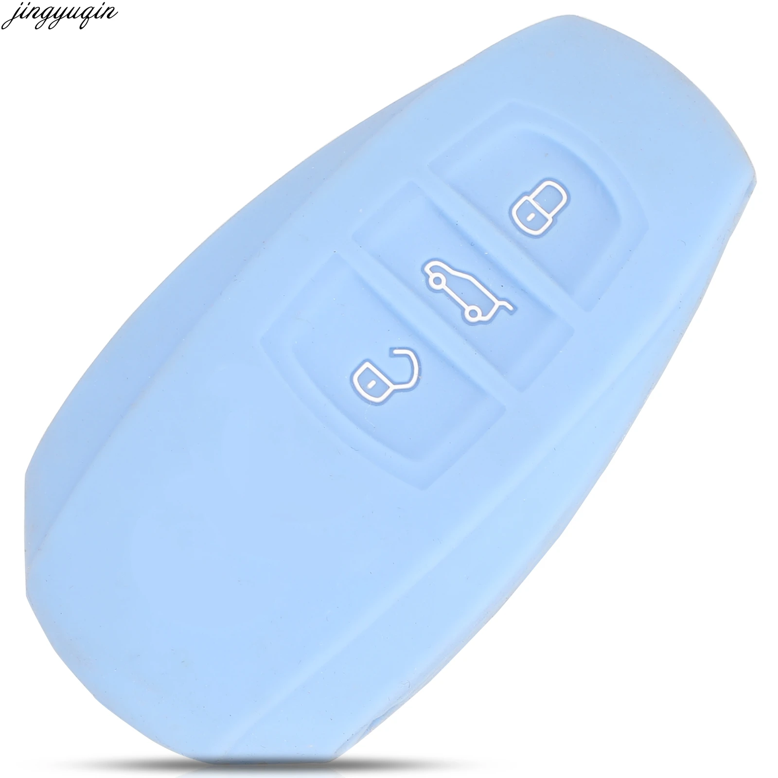 Дистанционный 3 кнопки силиконовый чехол для ключа автомобиля Volkswagen VW Touareg