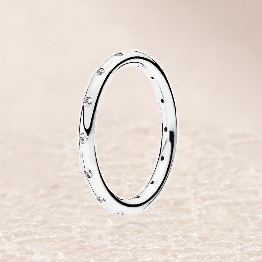 

190945CZ SPARKLING DROPLETS RING