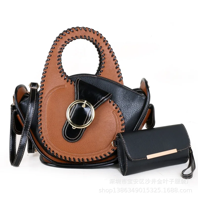 

Роскошная винтажная сумка из искусственной кожи, женская сумка на плечо, вместительная сумка через плечо, модные брендовые сумки