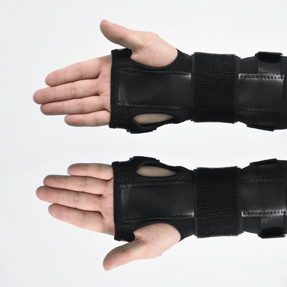 

11*20cm Wrist Compression Strap Breathable PU Leather Wrist Support Strap