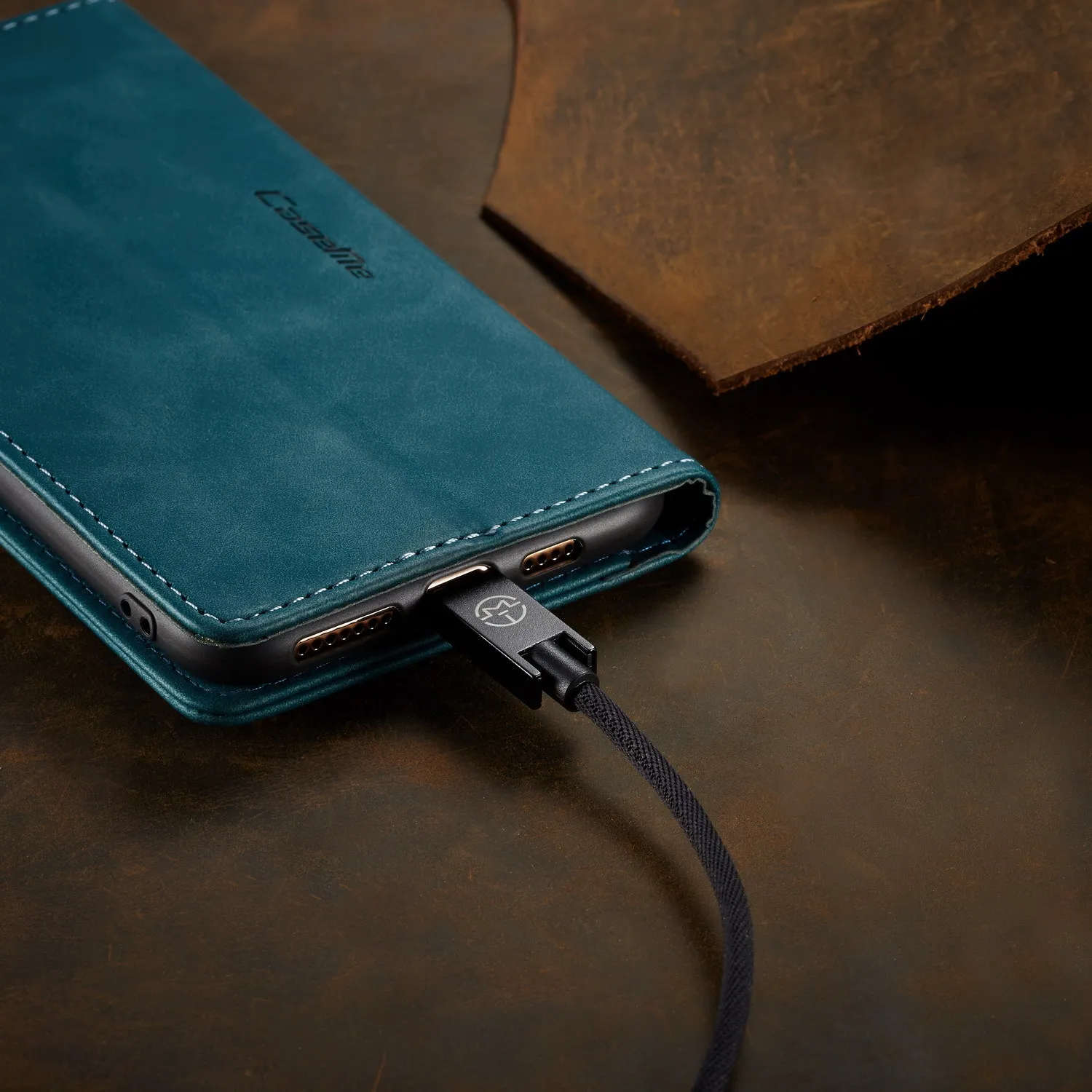 Manderm Flip Leather Case For iPhone 5 5s SE 6 6s 7 8 Plus X XS Max XR Cover Wallet Card Slots Design Phone Bag | Мобильные телефоны