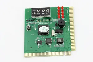 Новый 4-значный ЖК-дисплей PC анализатор диагностическая почтовая карта материнская плата почтовый Тестер индикатор со светодиодом для mian board