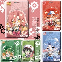 anime sk8 the infinity card case figure cosplay reki kyan langa hasegawa miya cheery blossom key ring fans collection props gift