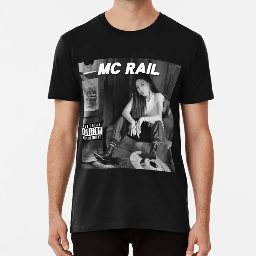 Nayeon Mc Rail футболка дважды Jyp Kpop Rail|Мужские футболки| |
