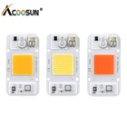 Светодиодный чип сварки Бесплатная AC 220V 50W 30W 20W чип светодиодный матричный не нужен драйвер диод для заправки картриджей потолочные светильник Точечный светильник завода светать светильник