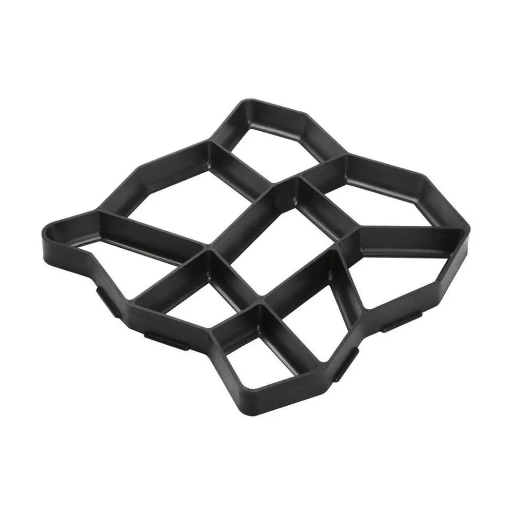 Пластиковая ручная дорожка форма для производства брусчатки Ледяной цветок тип